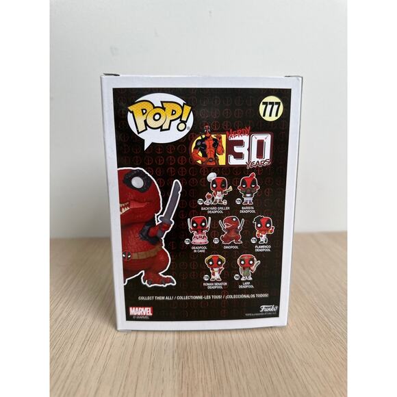 Funko Pop Deadpool 777 Dinopool - NEW IN BOX - Picture 4 of 4